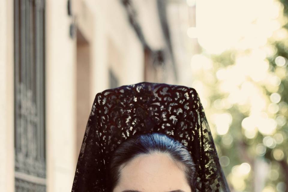 Maquillaje Mantilla