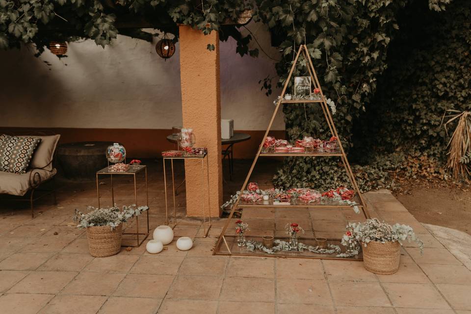 Mesa de chuches