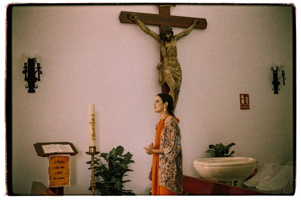 Boda en parroquia de Sta Inés
