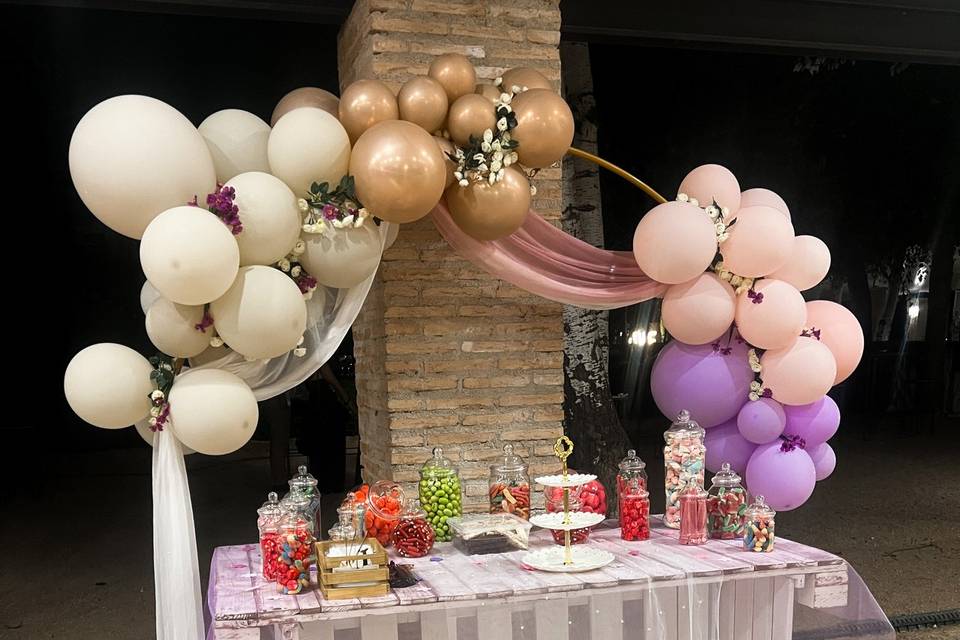 Decoración candybar