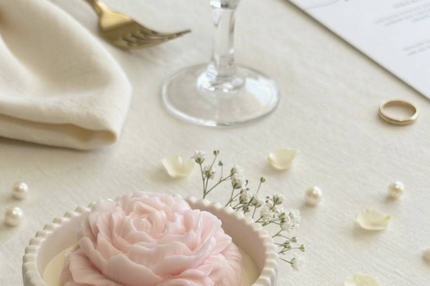 Peonía rosa