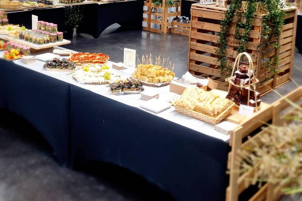 Catering montado