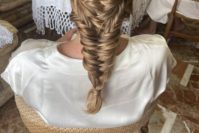 Trenza bohemia