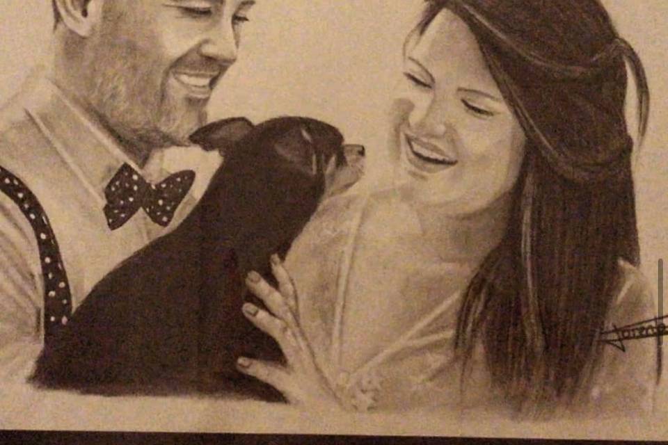 Retrato boda
