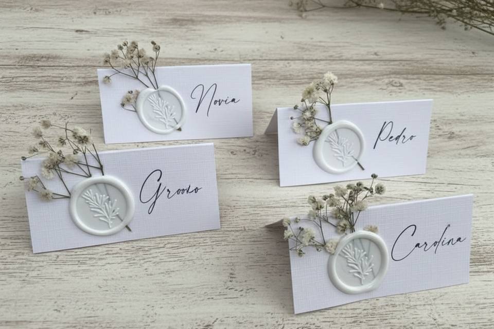 Tarjeta decorativa Mesa