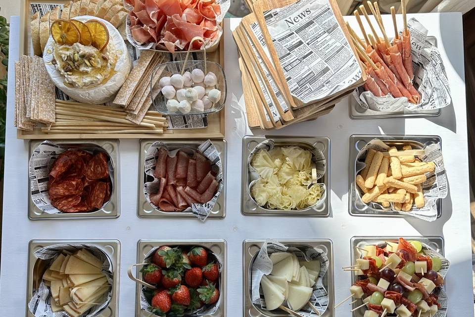 Brûlée gourmet - carritos de charcutería