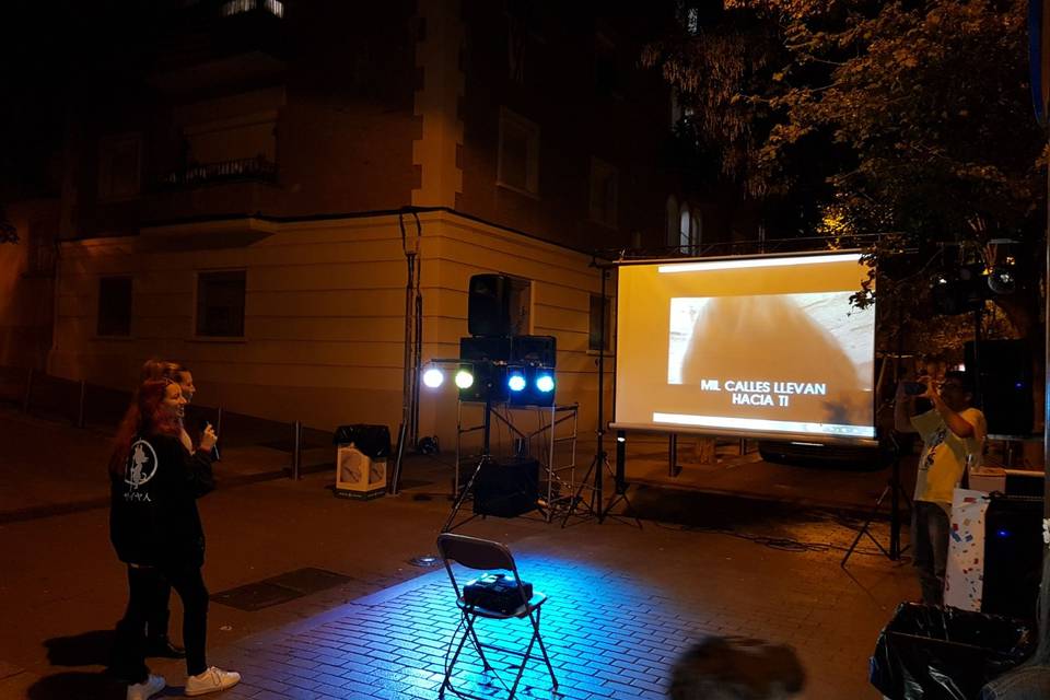 Karaoke portátil