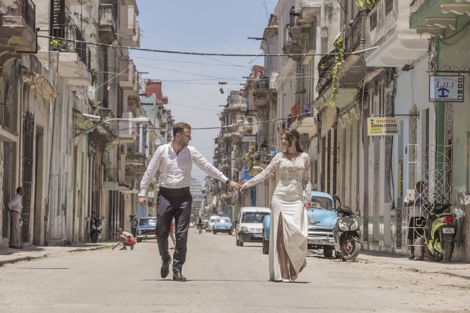 Boda en Cuba