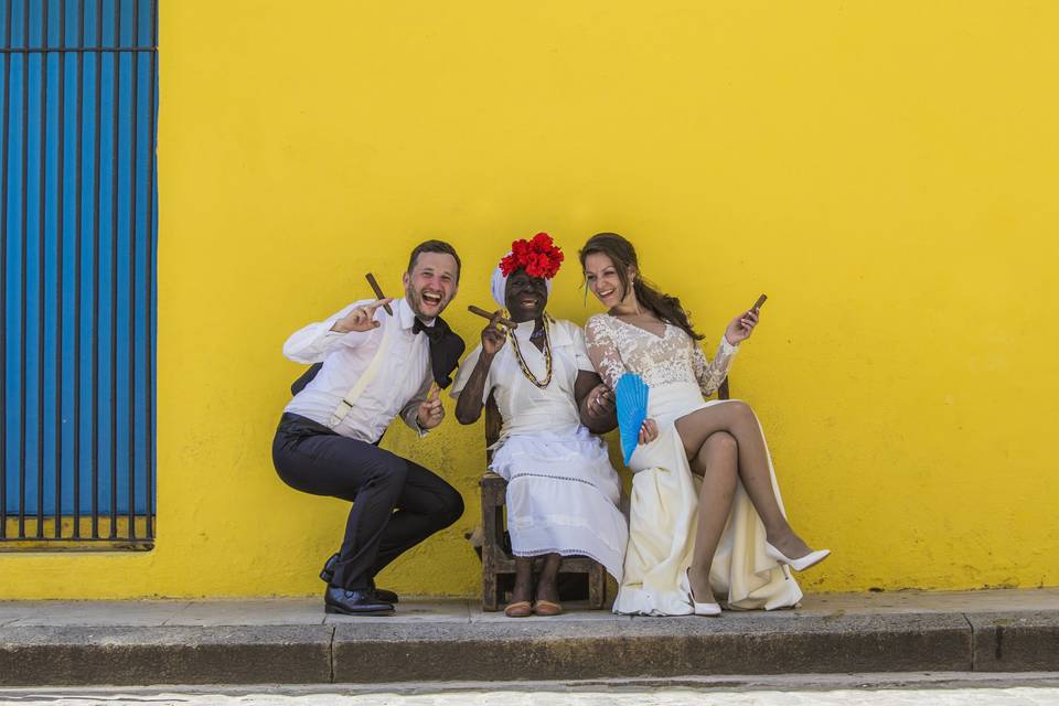 Boda en La Habana