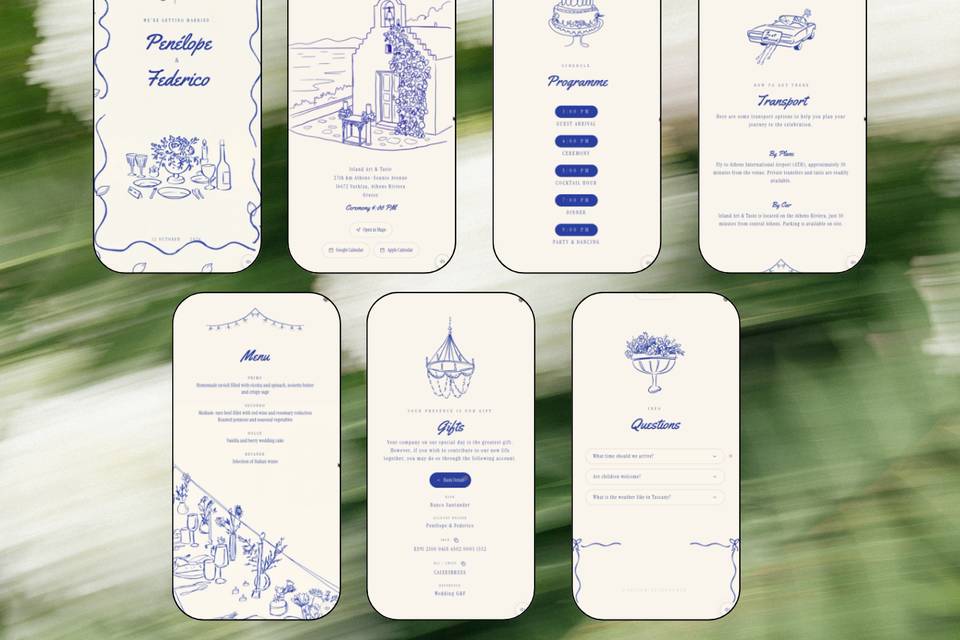 Invitación Grecia