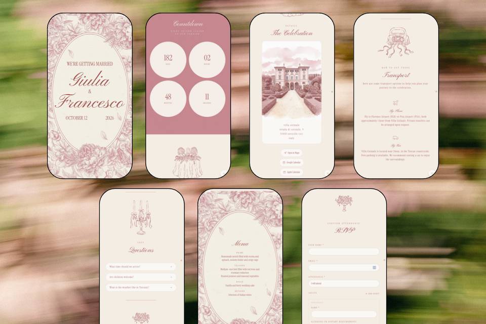 Invitación Romántica