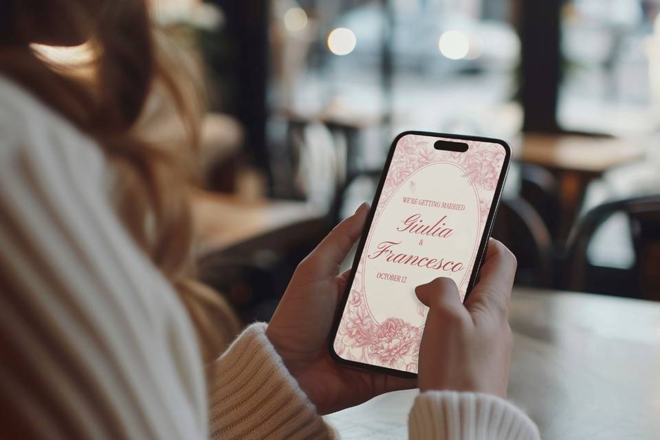 Invitación Romántica