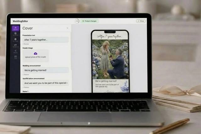 Invitaciones de Boda Digitales en Minutos | My Wedding Board
