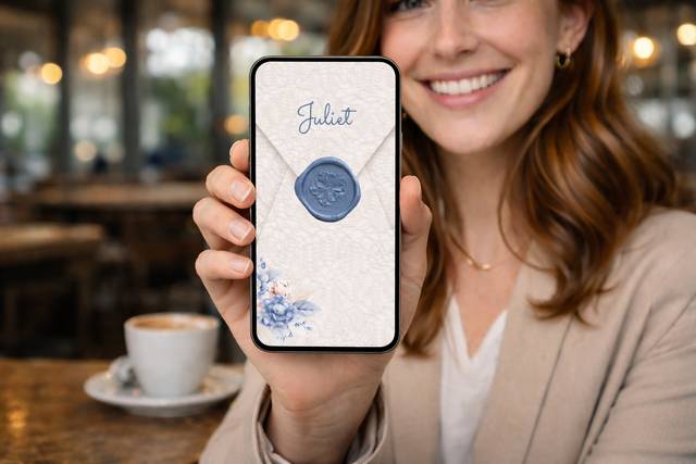 Recibe tu invitación en sobre