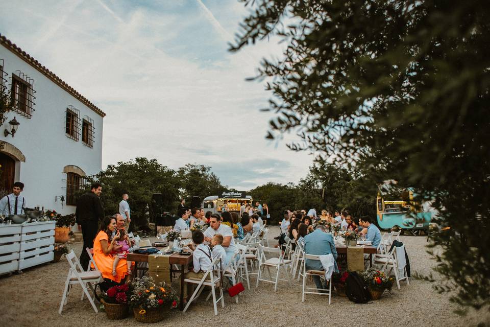 Cena con Food trucks