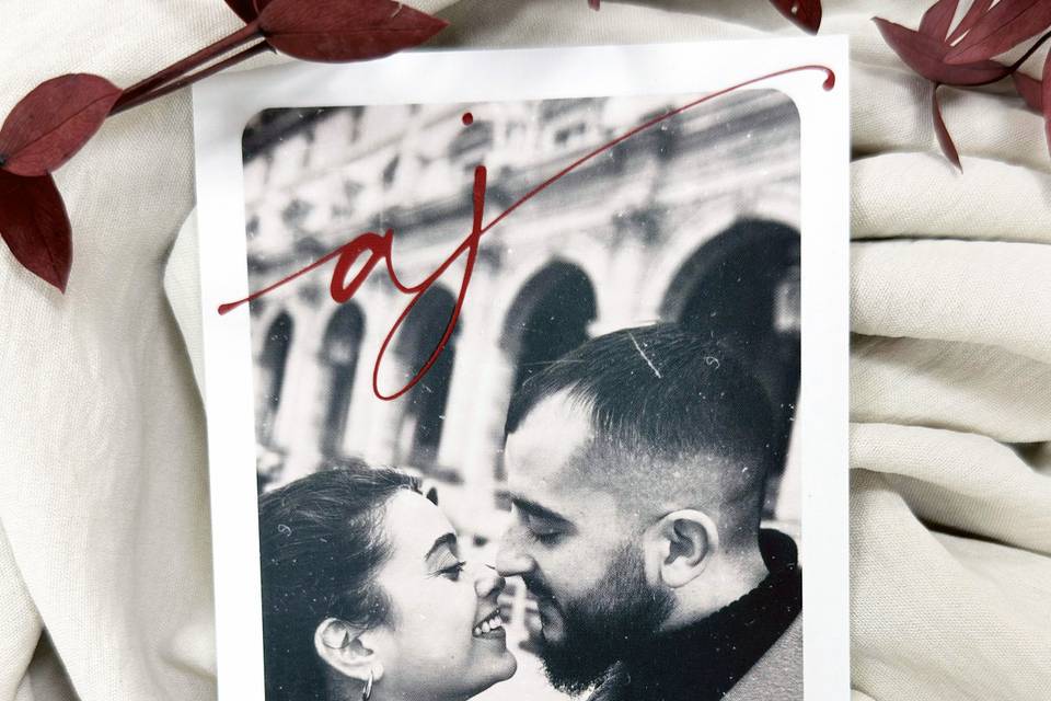 Invitación Polaroid