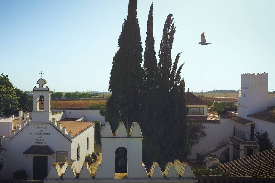 Hacienda desde el aire