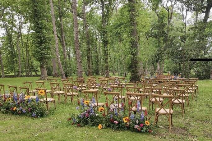 Ceremonia al aire libre