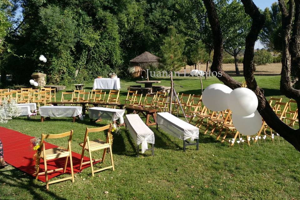 Sonorización de ceremonia de boda