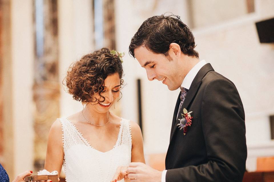 Maquillaje de novia e invitada