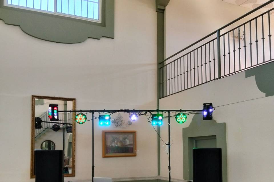 Equipo sonido y luces