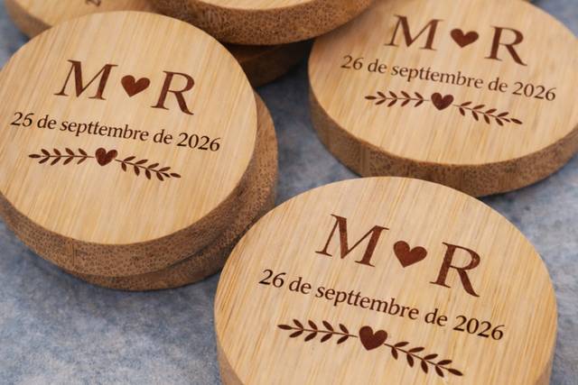 Abridor de madera con iman