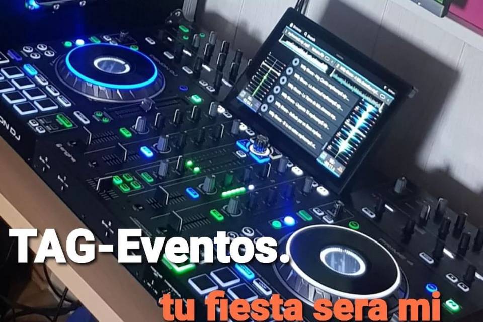 Pantalla de cabina DJ