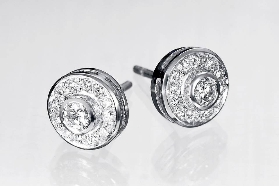 Pendientes de diamantes Anaïs