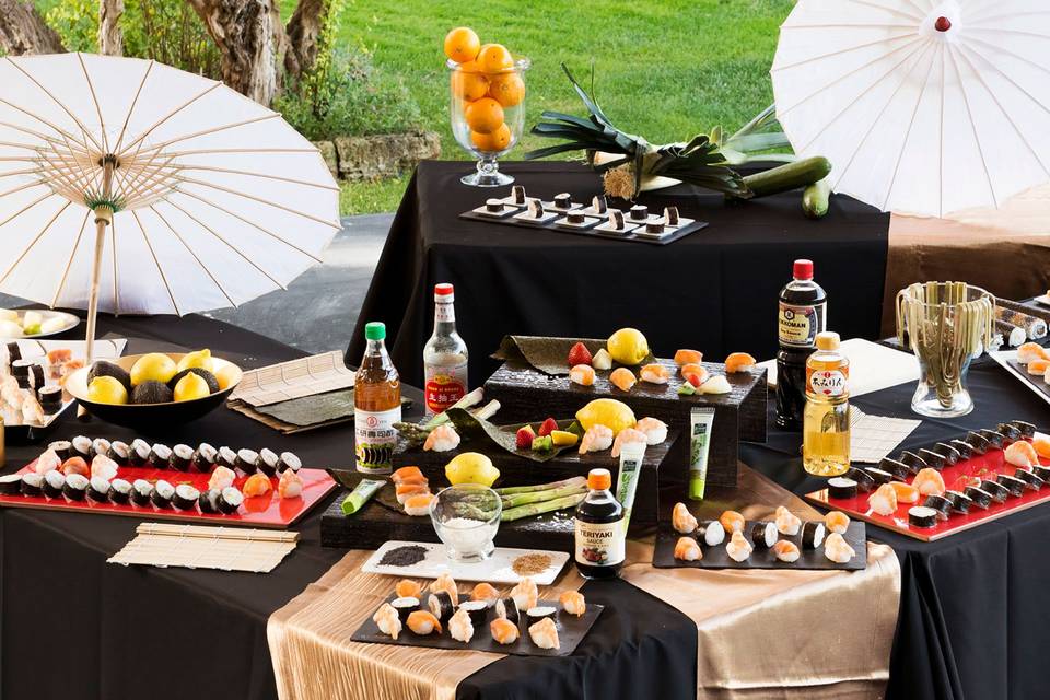 Estación de sushi