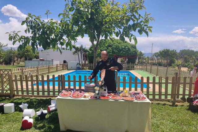 Servicio corte de jamon