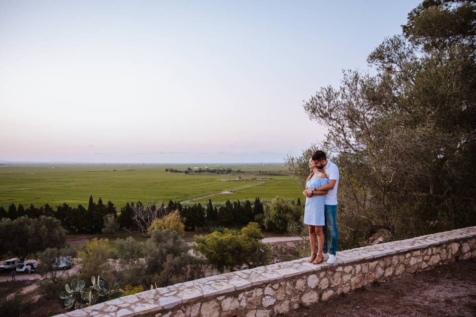 Postboda con dron