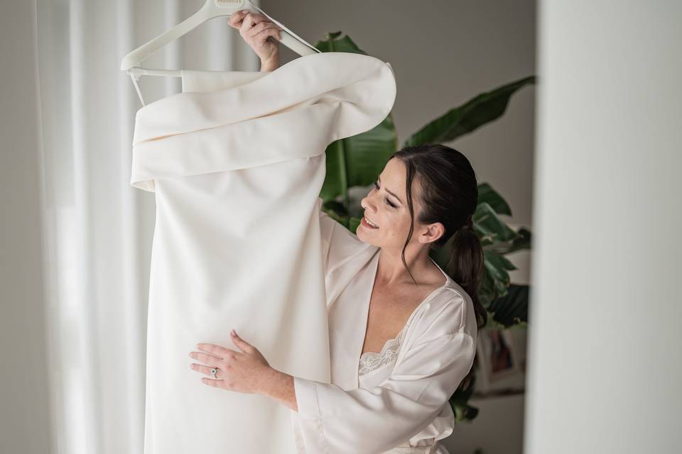 Vestido novia Rosa Clara