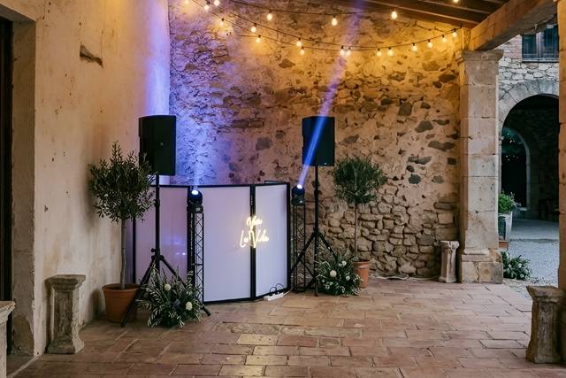 Terraza, DJ