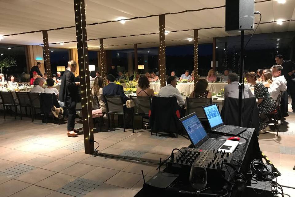 Banquete en una boda en Girona