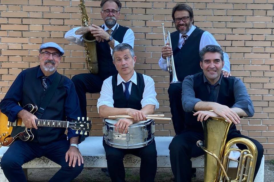 Quinteto de jazz tradicional