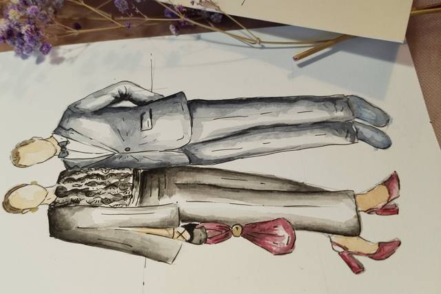 Ilustraciones en vivo.