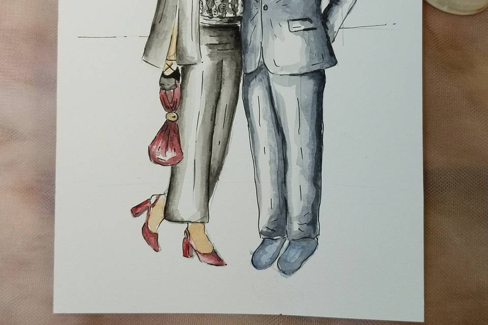 Ilustraciones en vivo.