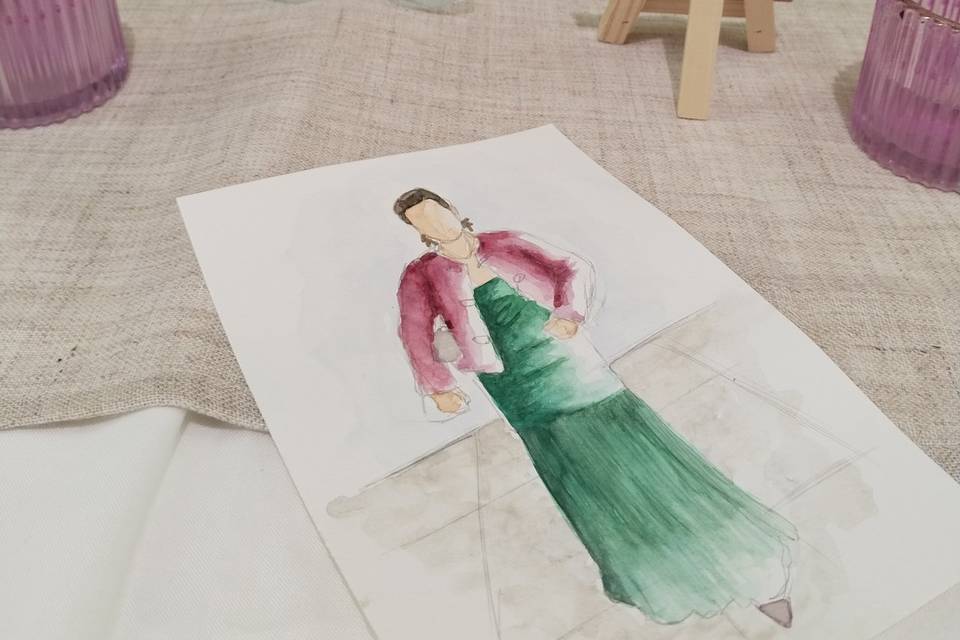 Ilustraciones en vivo.