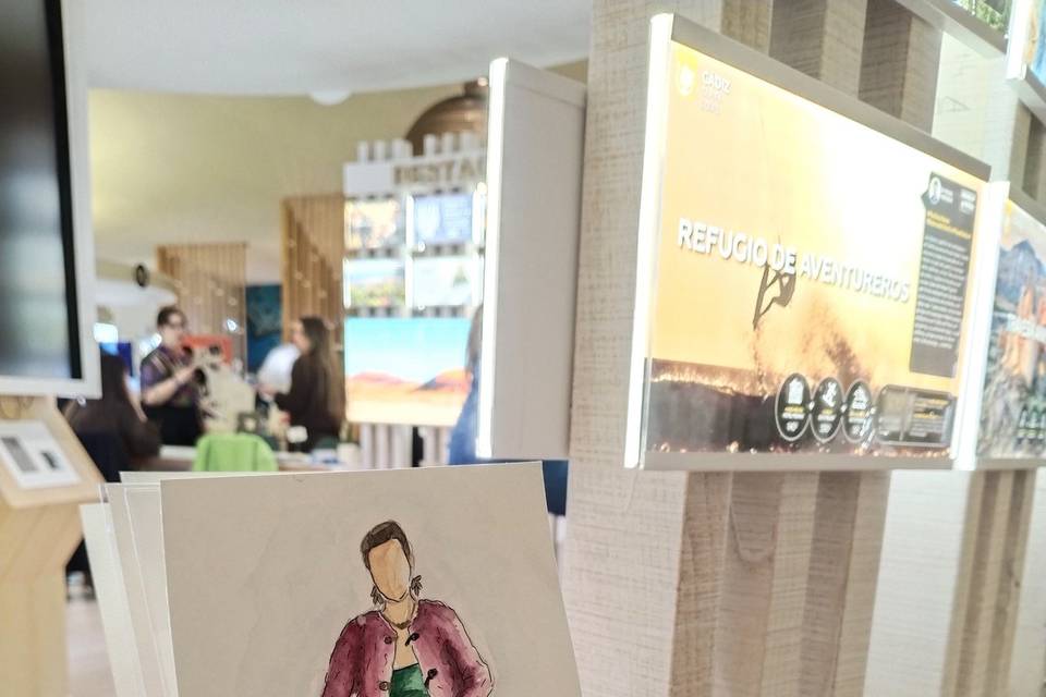 Ilustraciones en vivo.