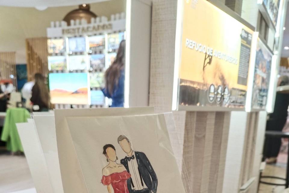 Ilustraciones en vivo.