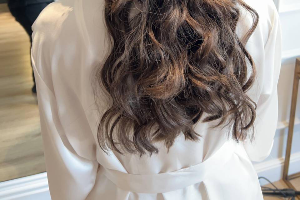 Semi boho con trenzas