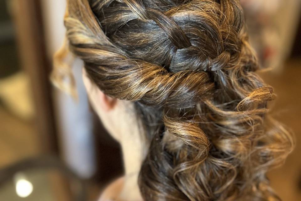 Semi con trenzas