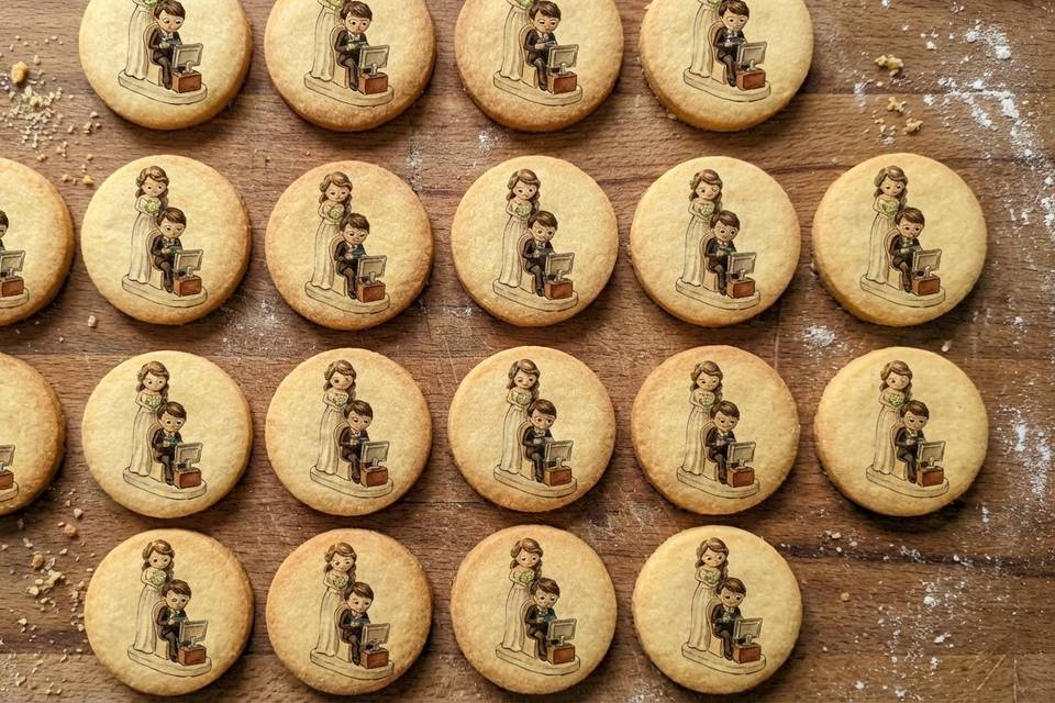 Galletas de boda personalizado