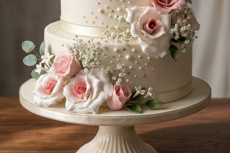 Enamorados en las rosas