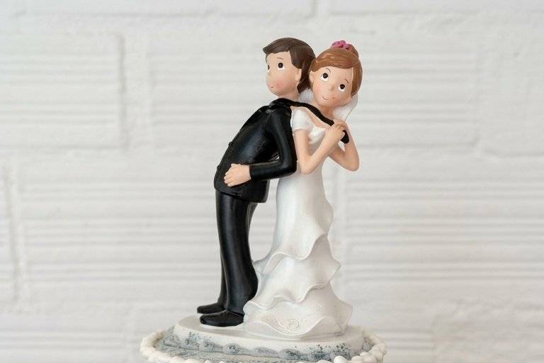 Tarta boda novio pillado