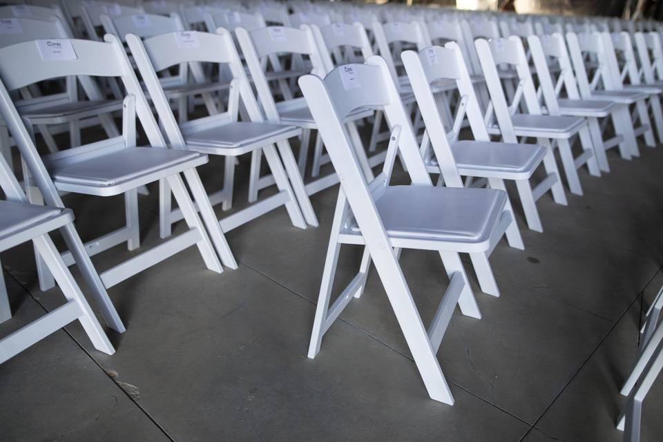 Alquiler de sillas eventos