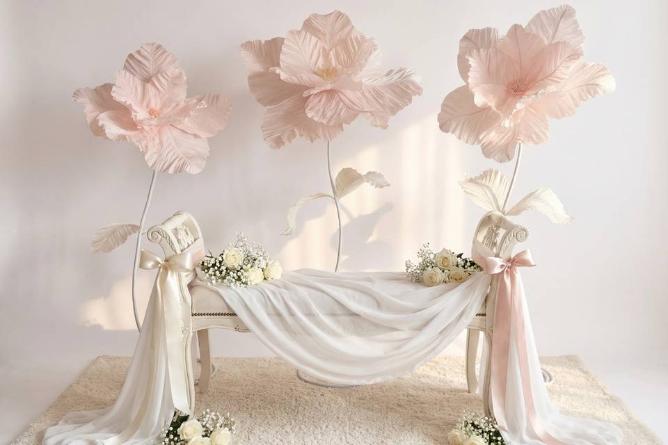 Paperflowers decor