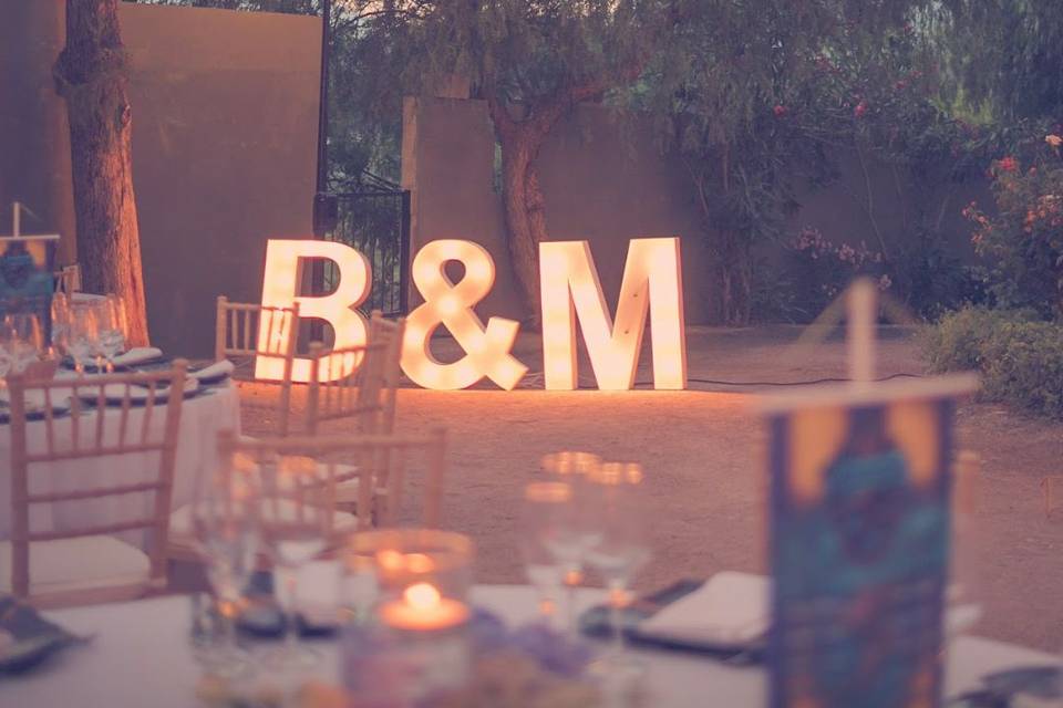 Decoración boda