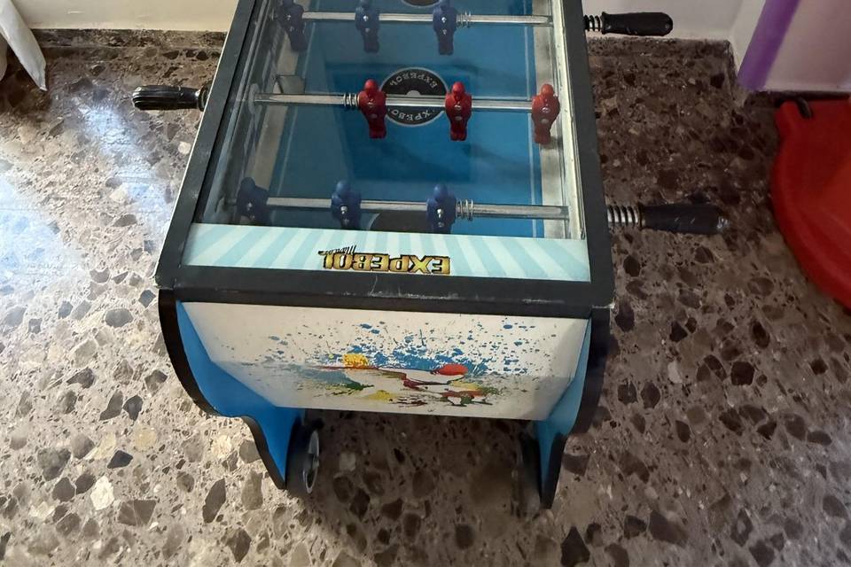 Mini futbolín