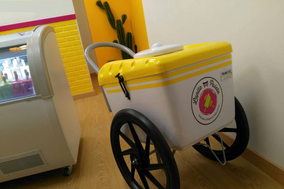 Carrito para eventos